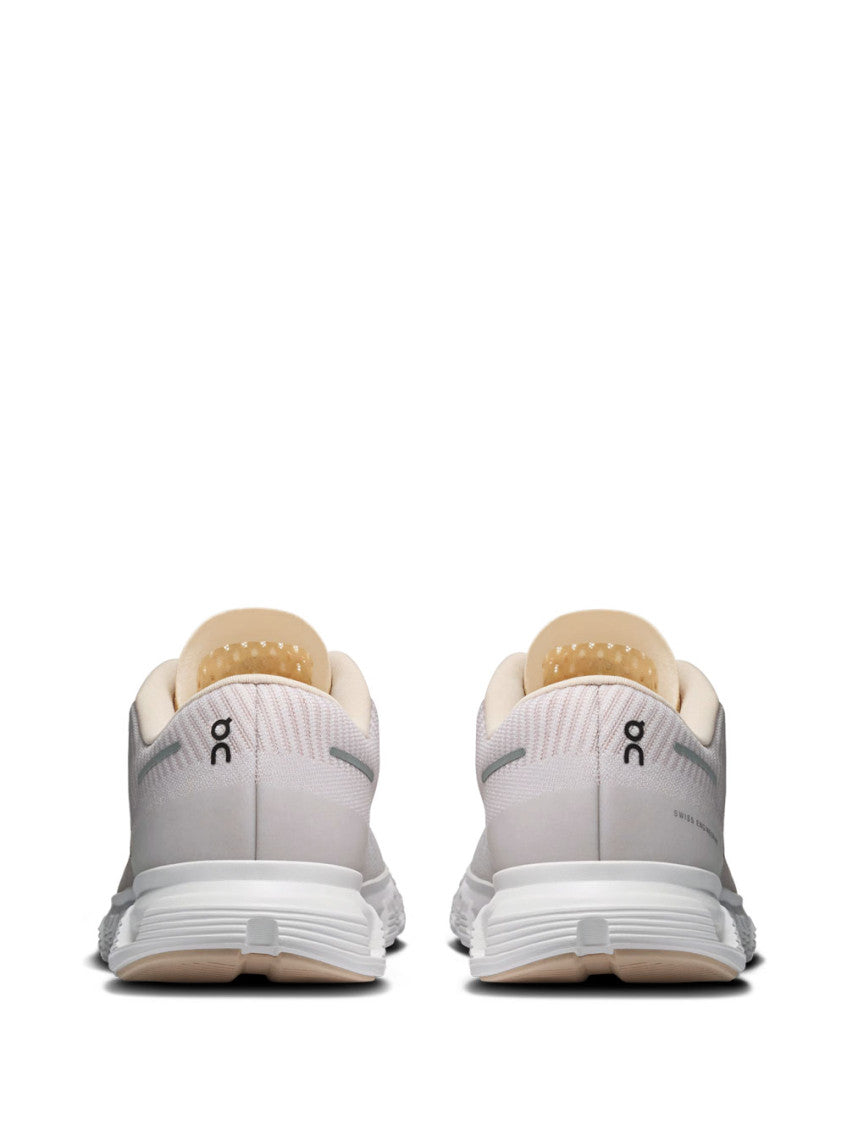 Grey Logo Sneakers 4