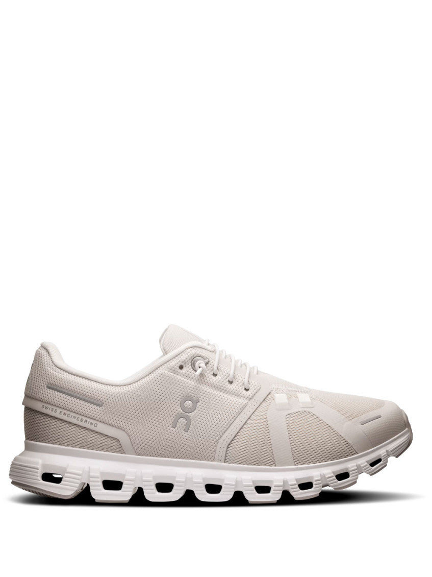 White Color Block Sneakers 1