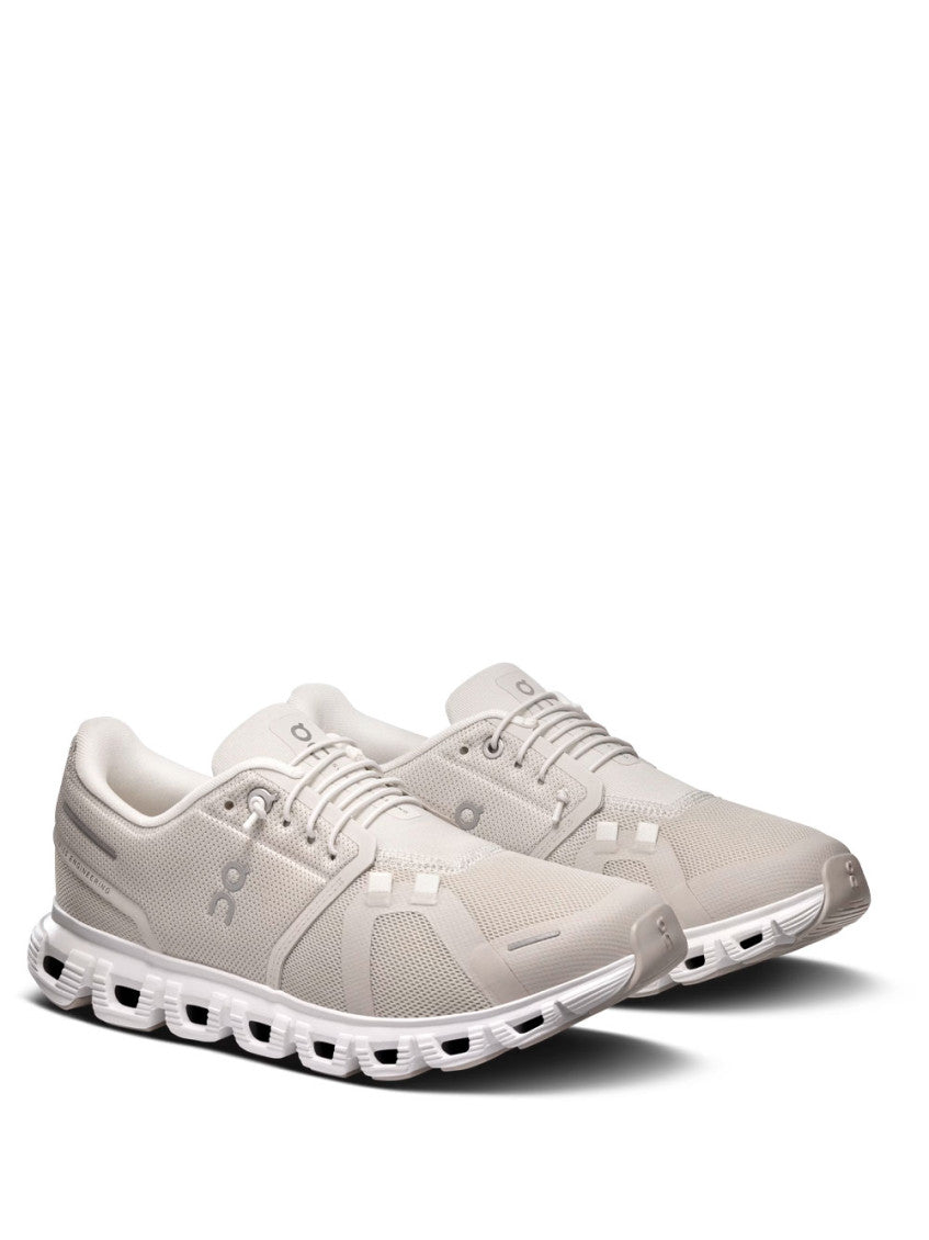 White Color Block Sneakers 2