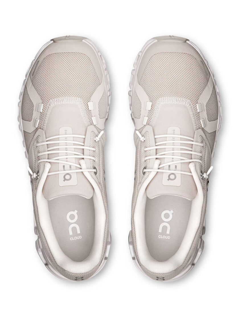 White Color Block Sneakers 5