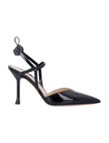 Black Slingback Pumps 1