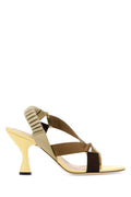 Multi Color Stripes Heels 1