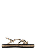 Multi Color Braided Sandals 1
