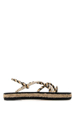 Multi Color Braided Sandals 1