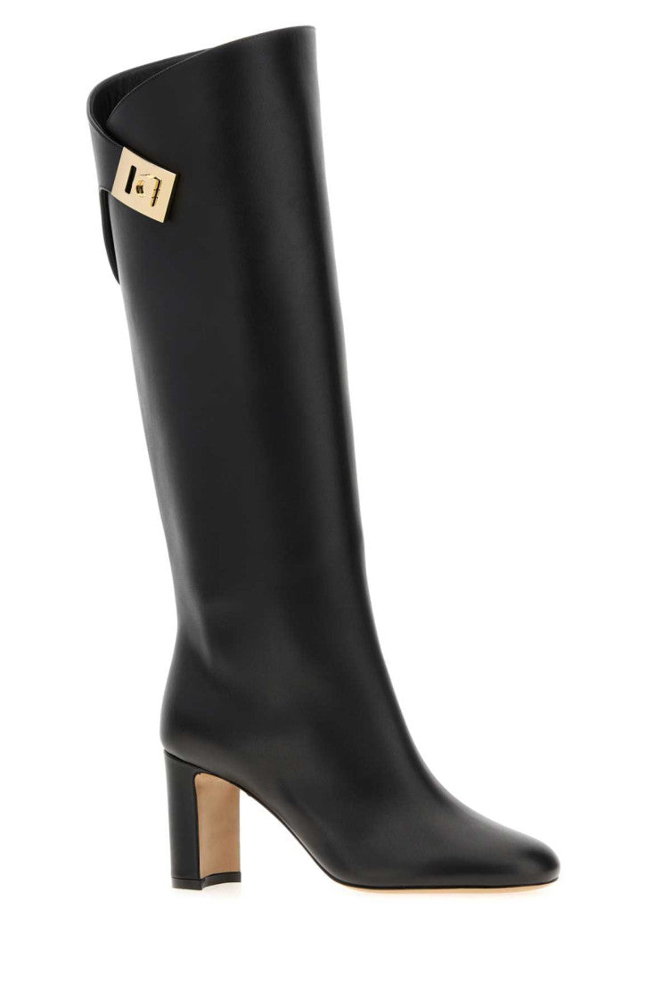 Black Leather Boots 2
