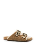 Beige Checks Collection Sandals 1