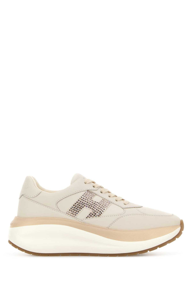 Off White Color Block Sneakers 1