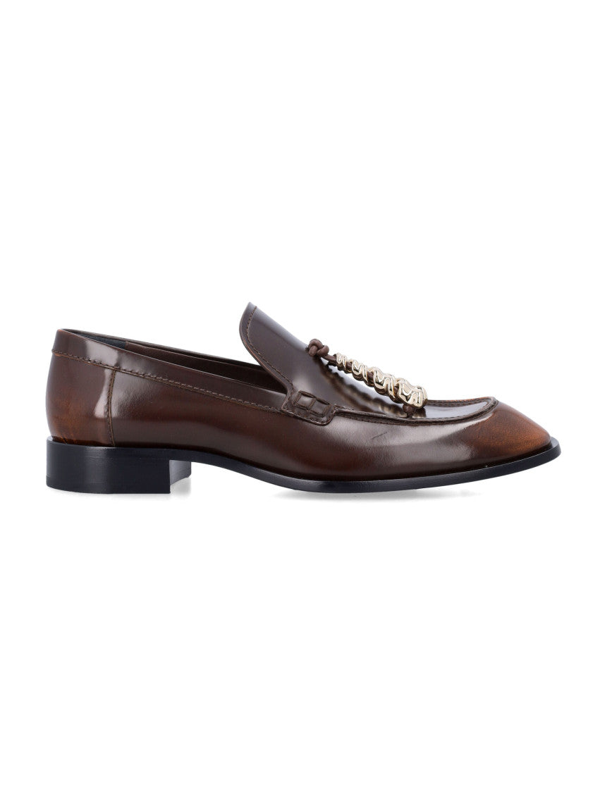 Dark Brown Tassel Loafers 1