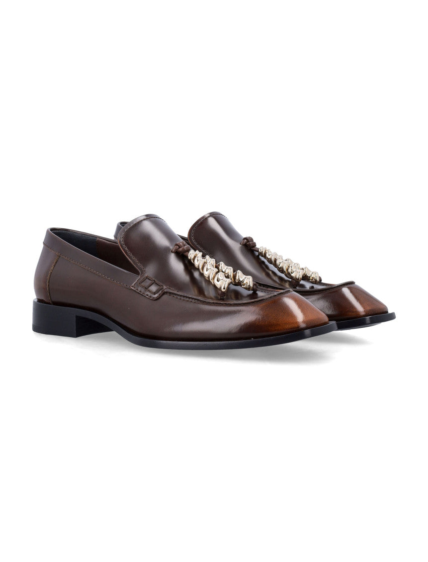 Dark Brown Tassel Loafers 2
