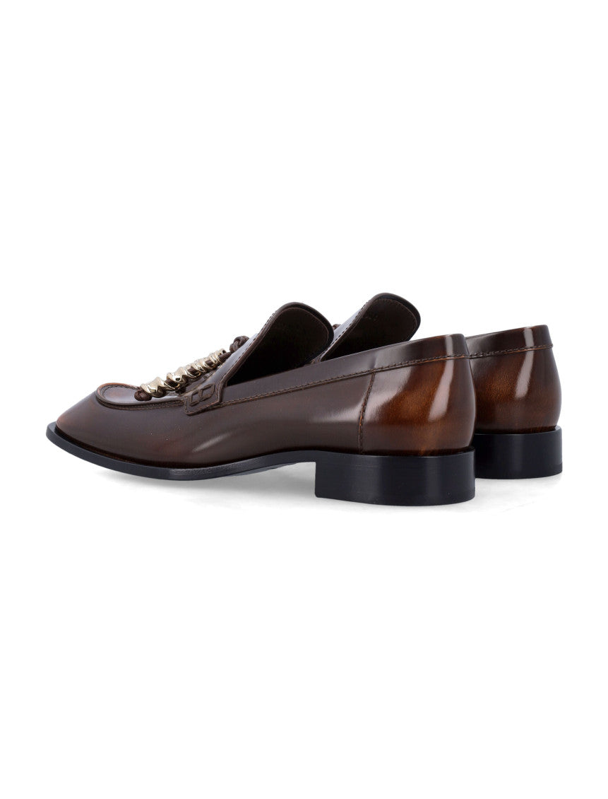 Dark Brown Tassel Loafers 3