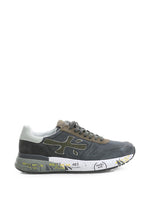Dark Grey Color Block Sneakers 1