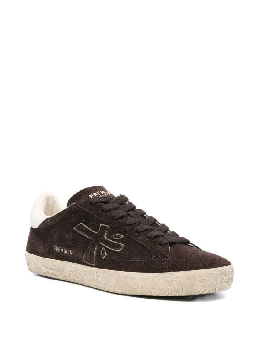 Brown Logo Stevend Sneakers 2