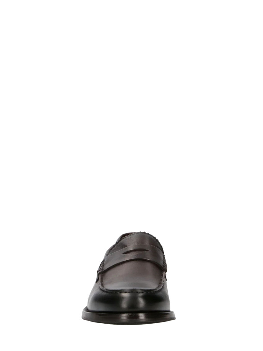 Brown Slip On Loafers 3