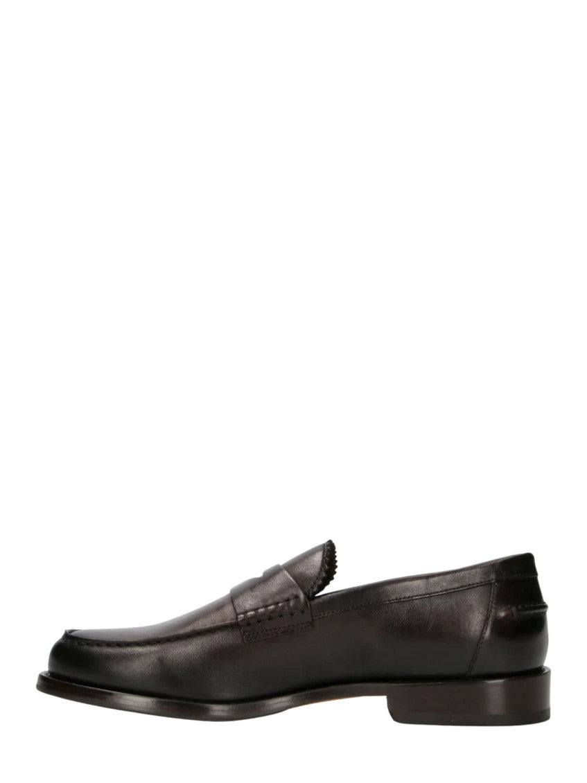 Brown Slip On Loafers 4
