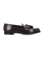 Maroon Tassel Loafers 1