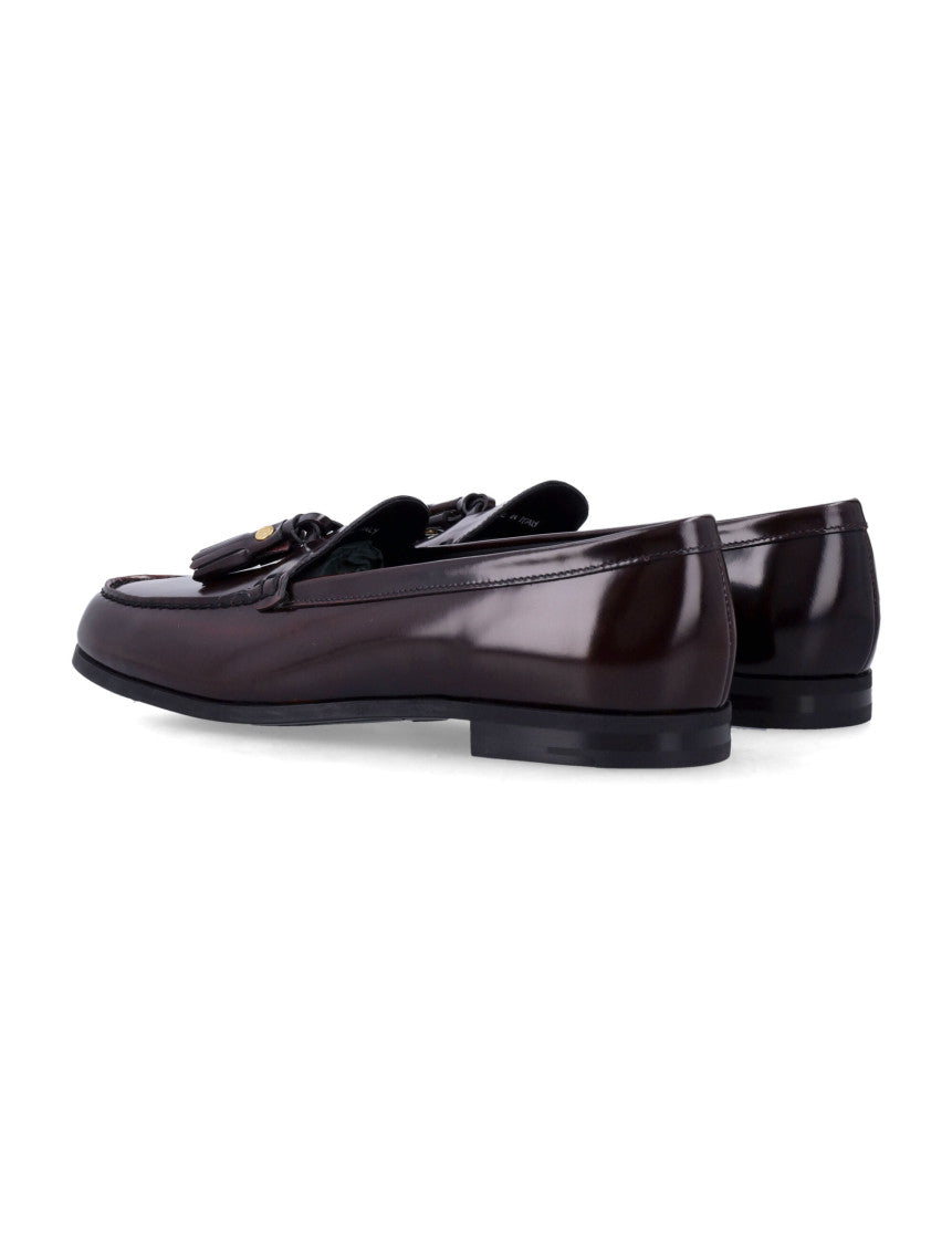 Maroon Tassel Loafers 3