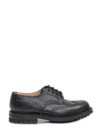 Black Leather Lace Ups Shoes 1