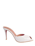White Textured Heels 1