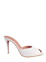 White Textured Heels 1