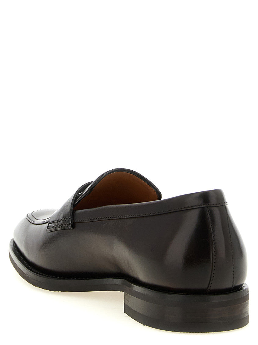 Dark Brown Slip on Loafers 3