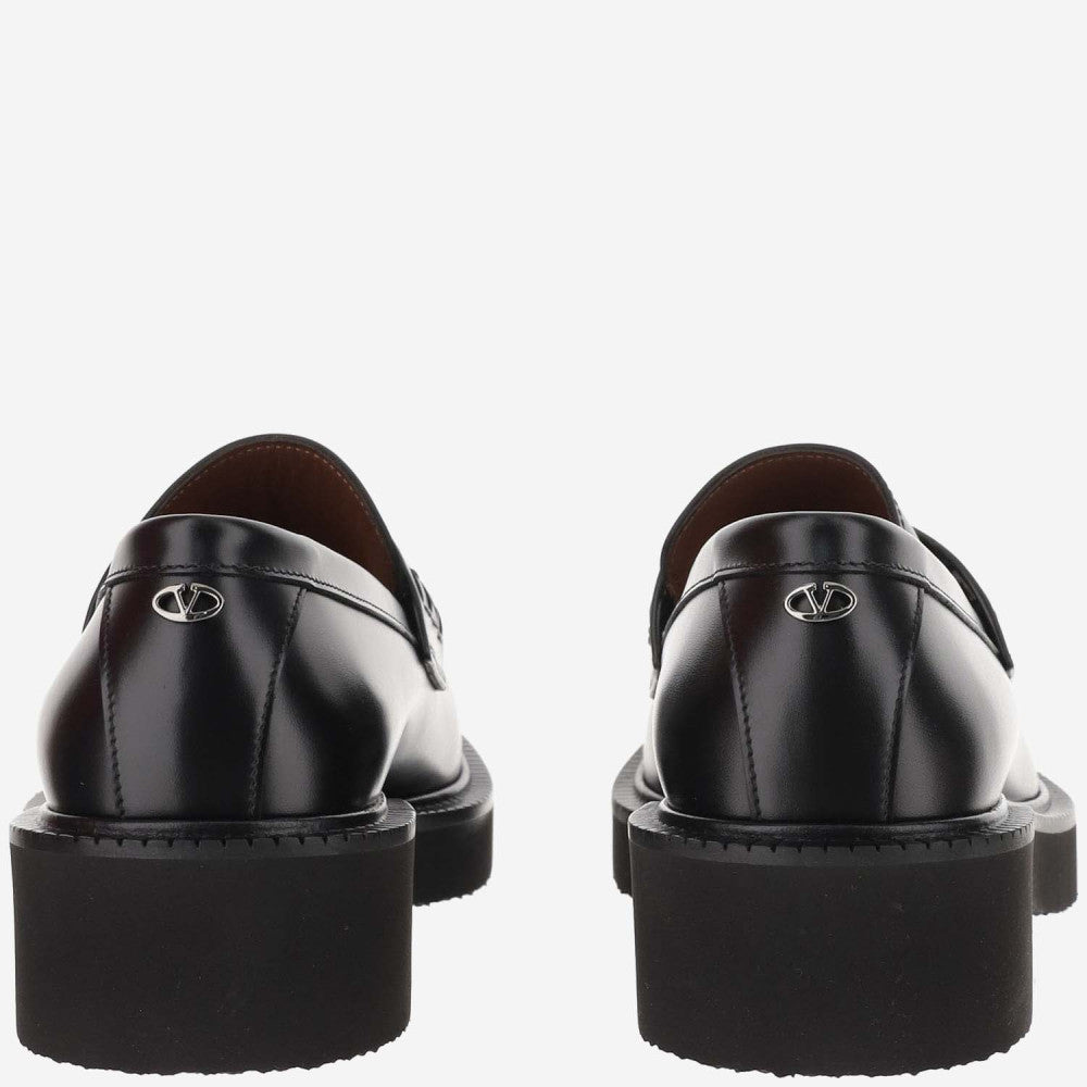 Black Leather Loafers 4