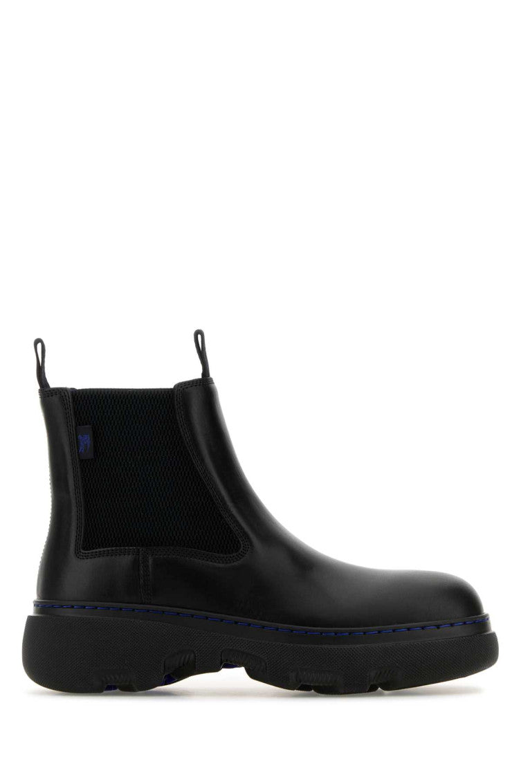 Black Leather Ankle Boots 1