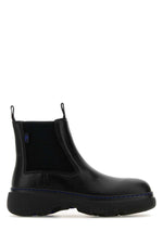 Black Leather Ankle Boots 1