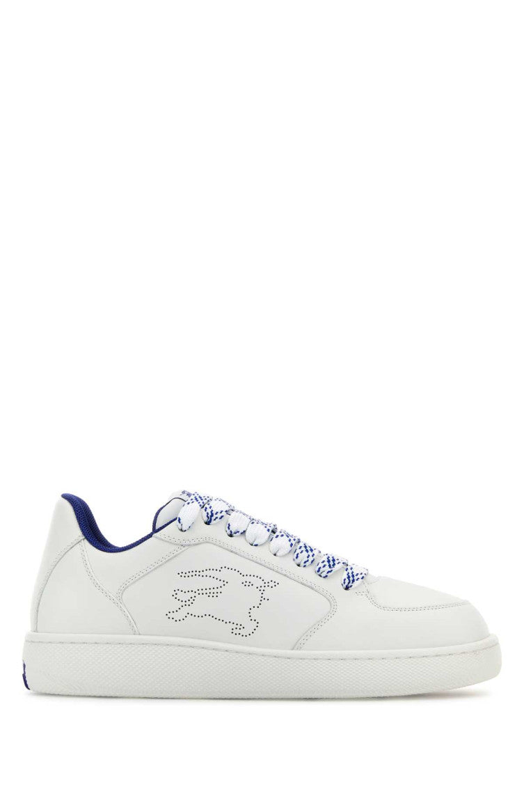 White Leather Sneakers 1
