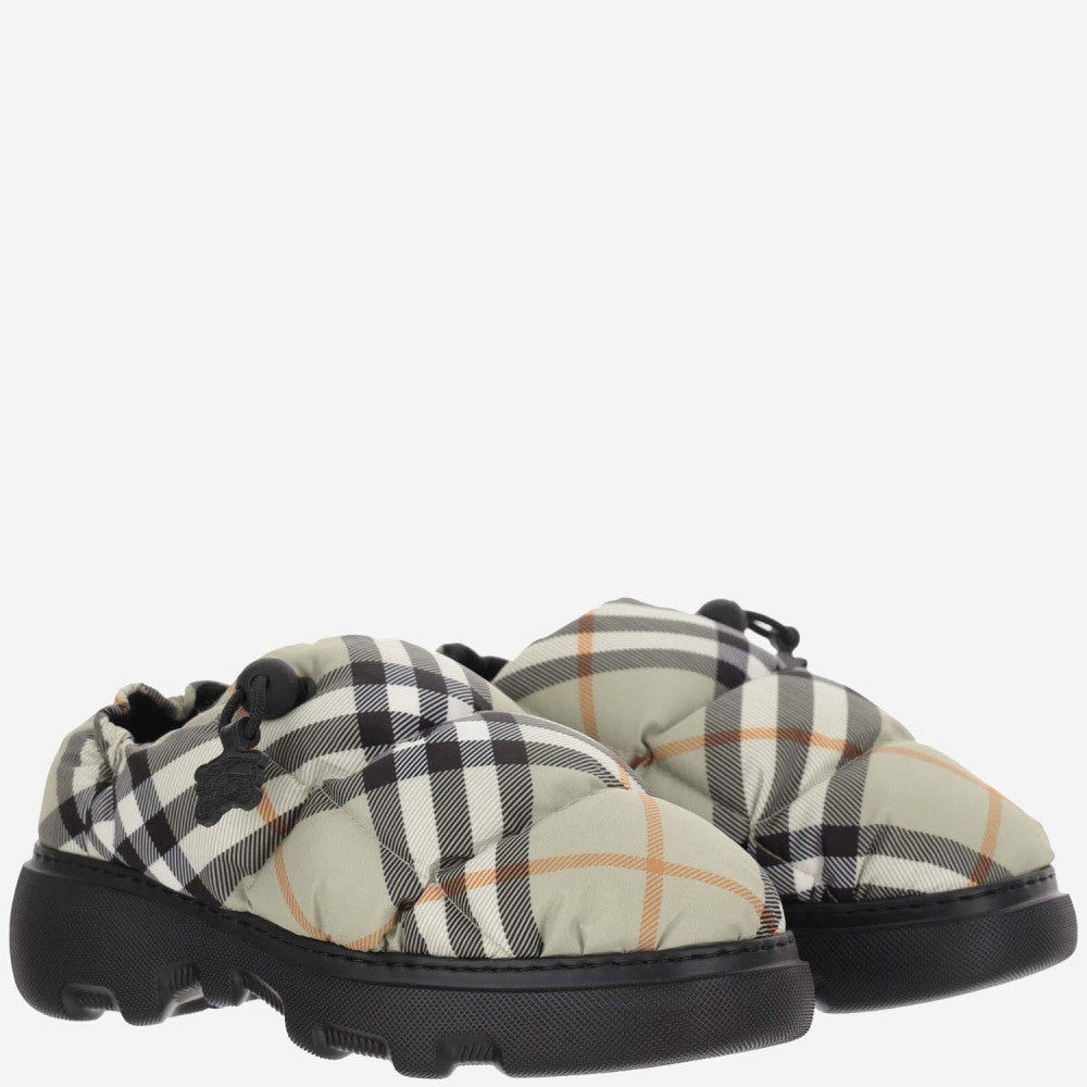 Beige Round Toe Mules 3