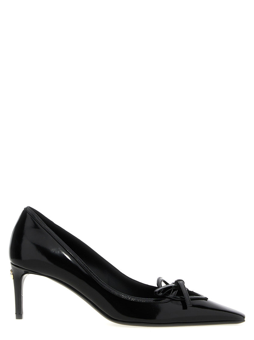 Black Pointed Toe Pumps 1