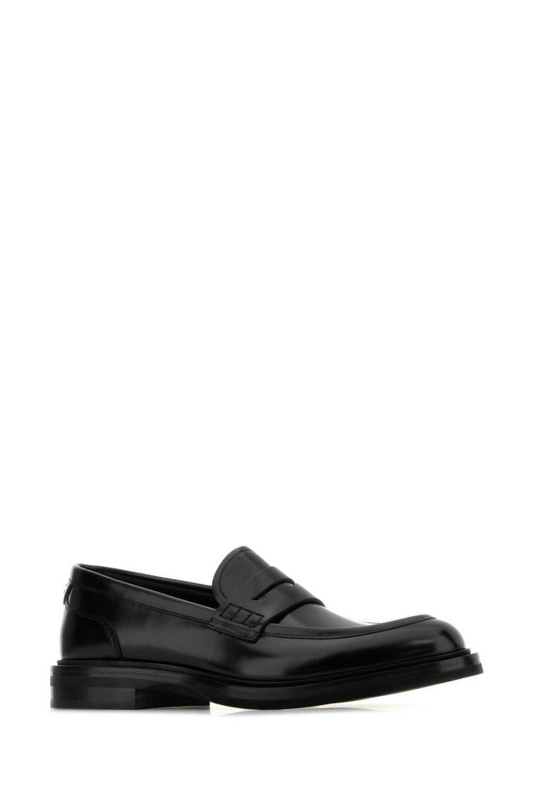 Black Leather Loafers 2
