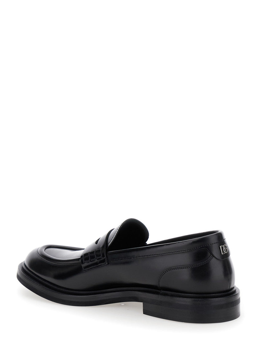 Black Leather Loafers 3