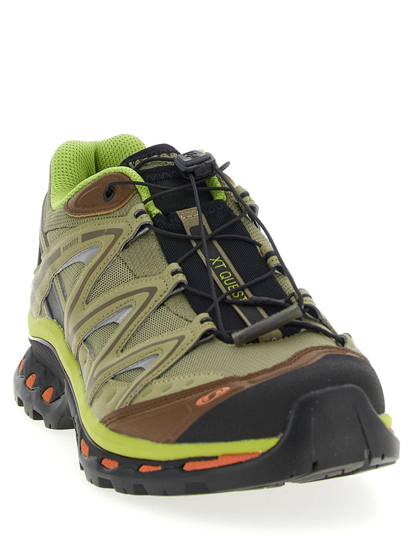 Green Logo Sneakers 2