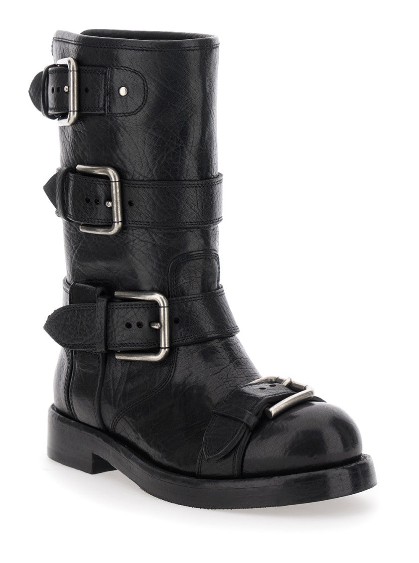 Black Leather Boots 2
