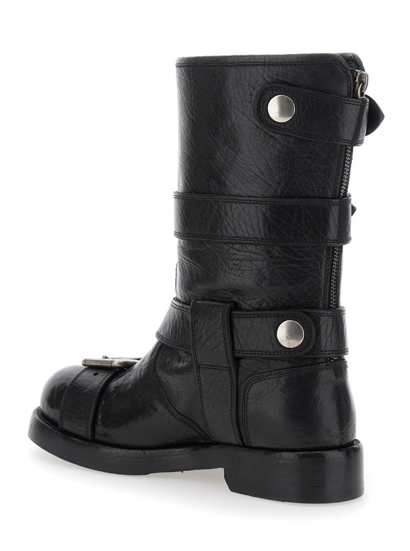 Black Leather Boots 3