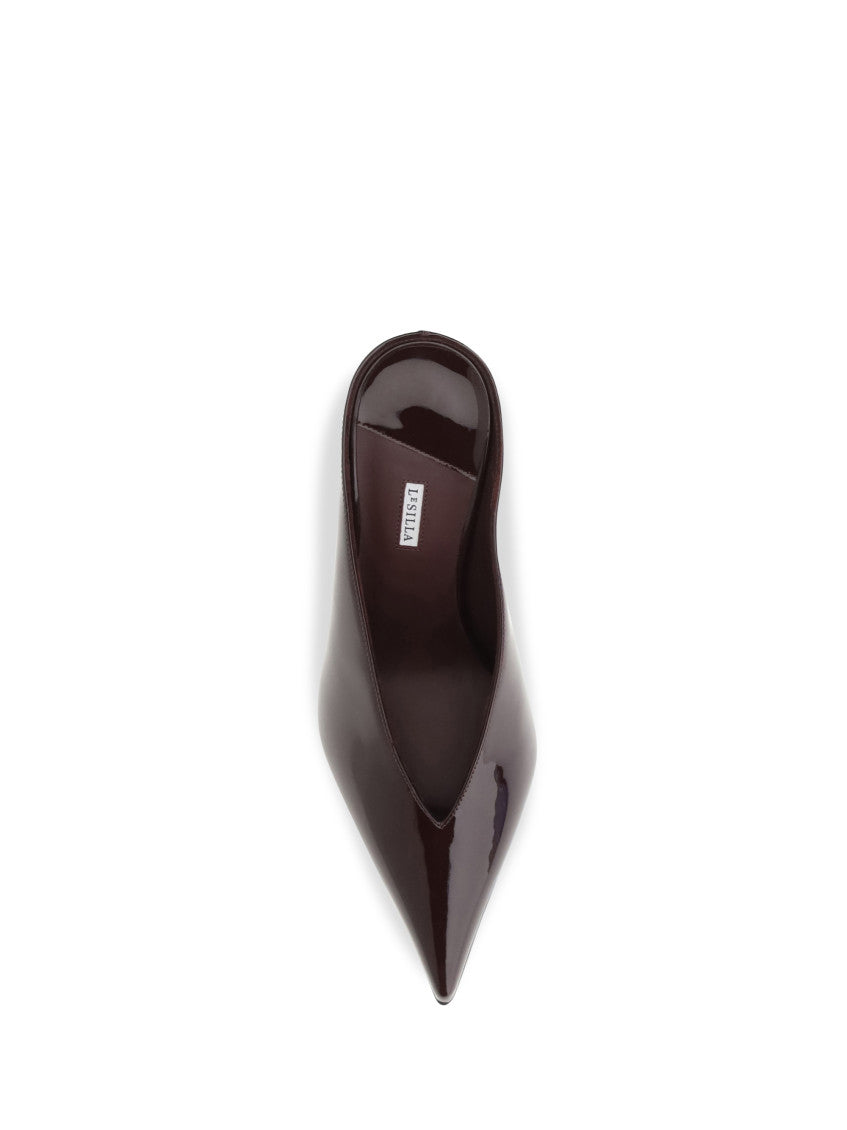 Maroon Clivage Pumps 4