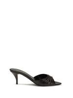 Black Babylone Mules 1