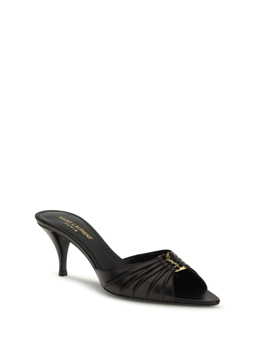 Black Babylone Mules 2