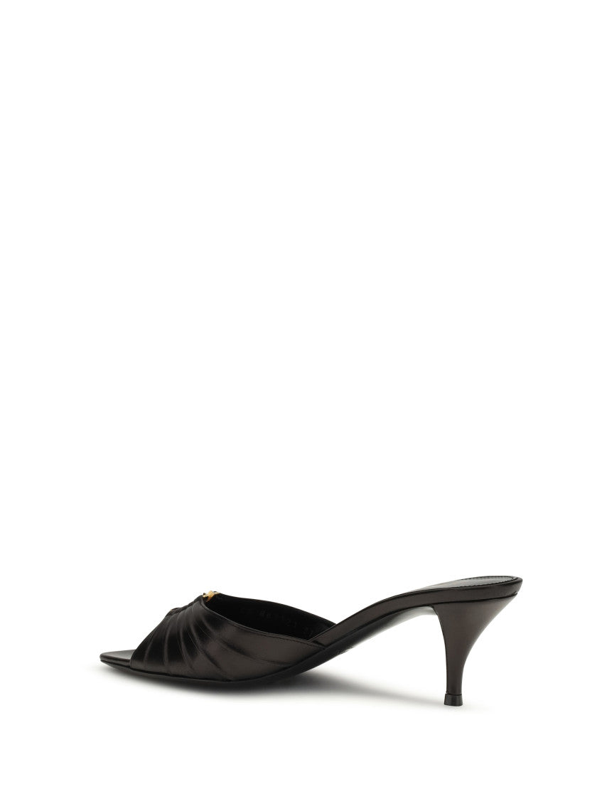 Black Babylone Mules 3