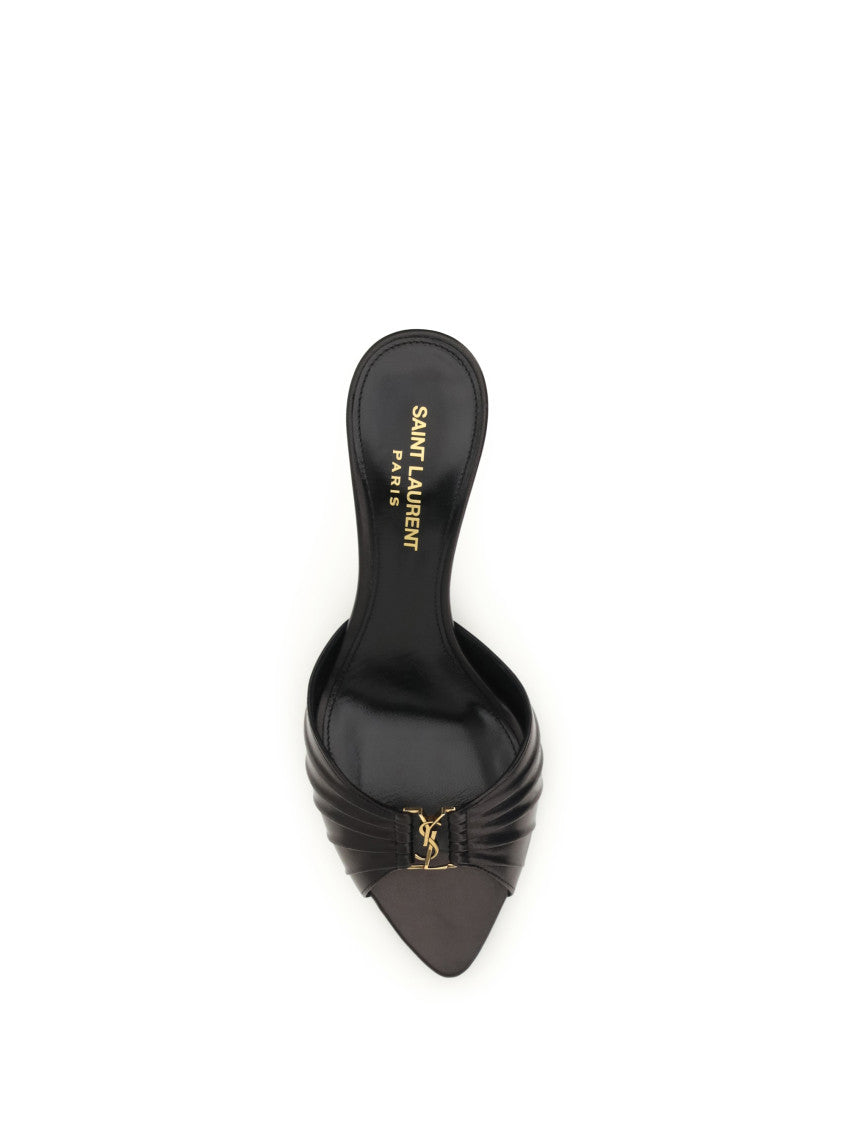 Black Babylone Mules 4