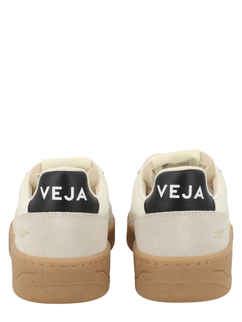 Grey Logo V-82 Sneakers 4