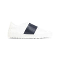 White Color Block Open Sneakers 1