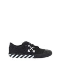 BlackWhite Logo Sneakers 1