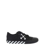 BlackWhite Logo Sneakers 1