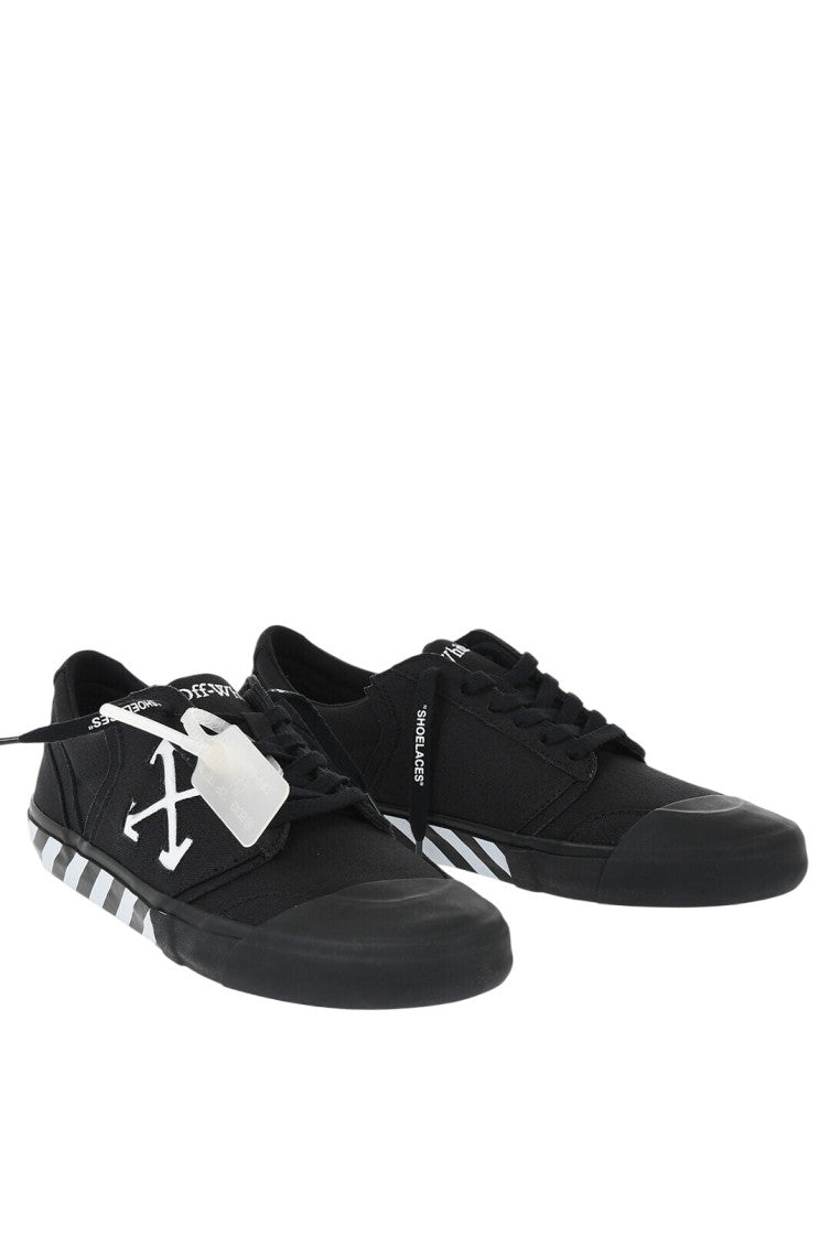 BlackWhite Logo Sneakers 2