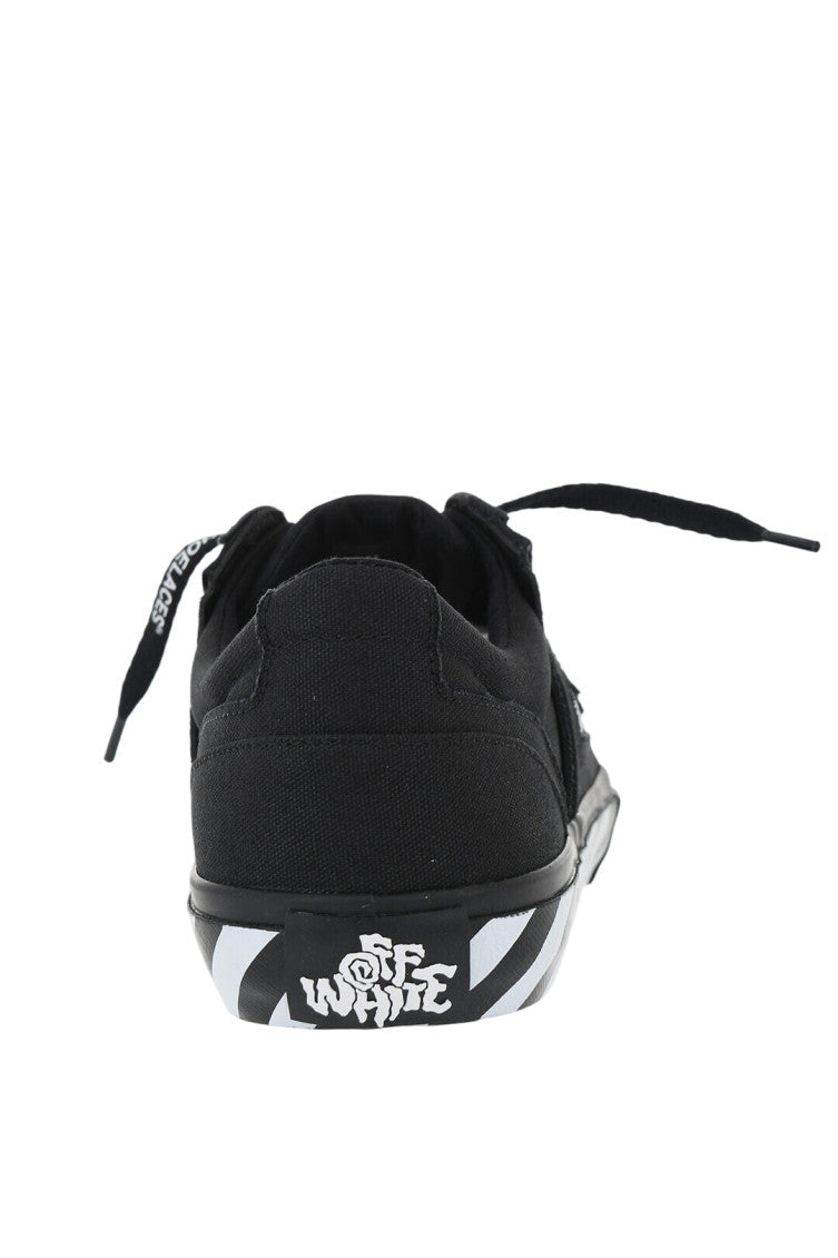 BlackWhite Logo Sneakers 3