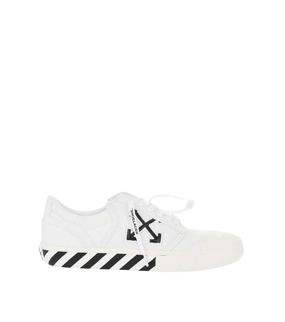BlackWhite Logo Sneakers 1