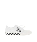 BlackWhite Logo Sneakers 1