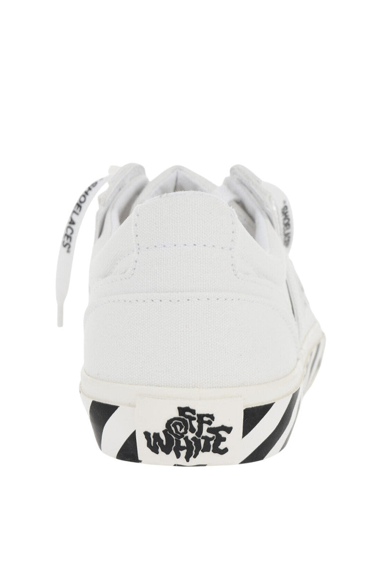 BlackWhite Logo Sneakers 3