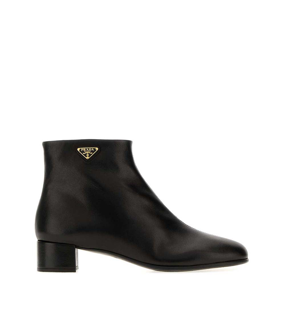 Black Tronchetti Boots 1